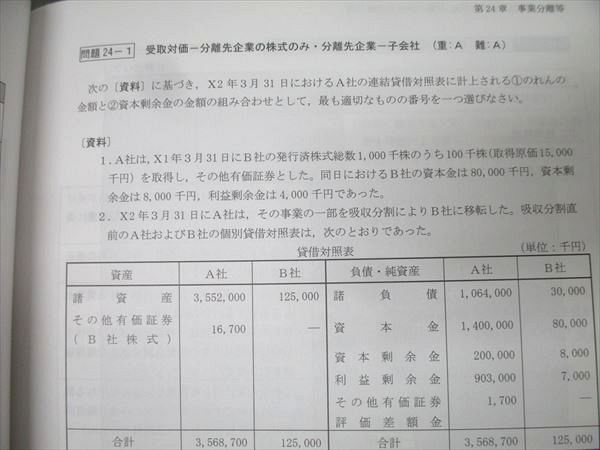CPA会計学院 公認会計士試験 財務会計論 計算 田中クラス レジュメ1〜4 2025年合格目標セット 状態良 計4冊 047M4D CPA会計学院 公認会計士試験 財務会計論 計算 田中クラス