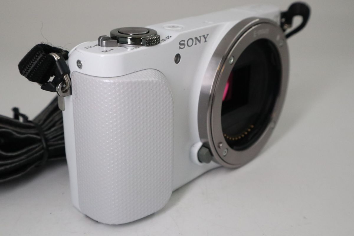 SONY NEX-3N ホワイト 本体のみ ミラーレス一眼 フォトジェニックな