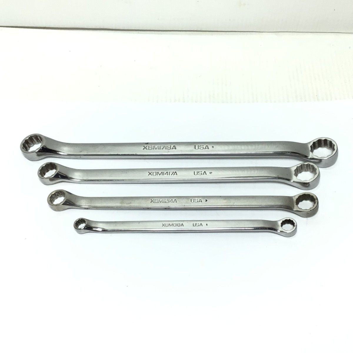 ΘΘSnap-on スナップオン メガネレンチセット 程度B 4本セット XBM1719A|1417A|1214A|810A