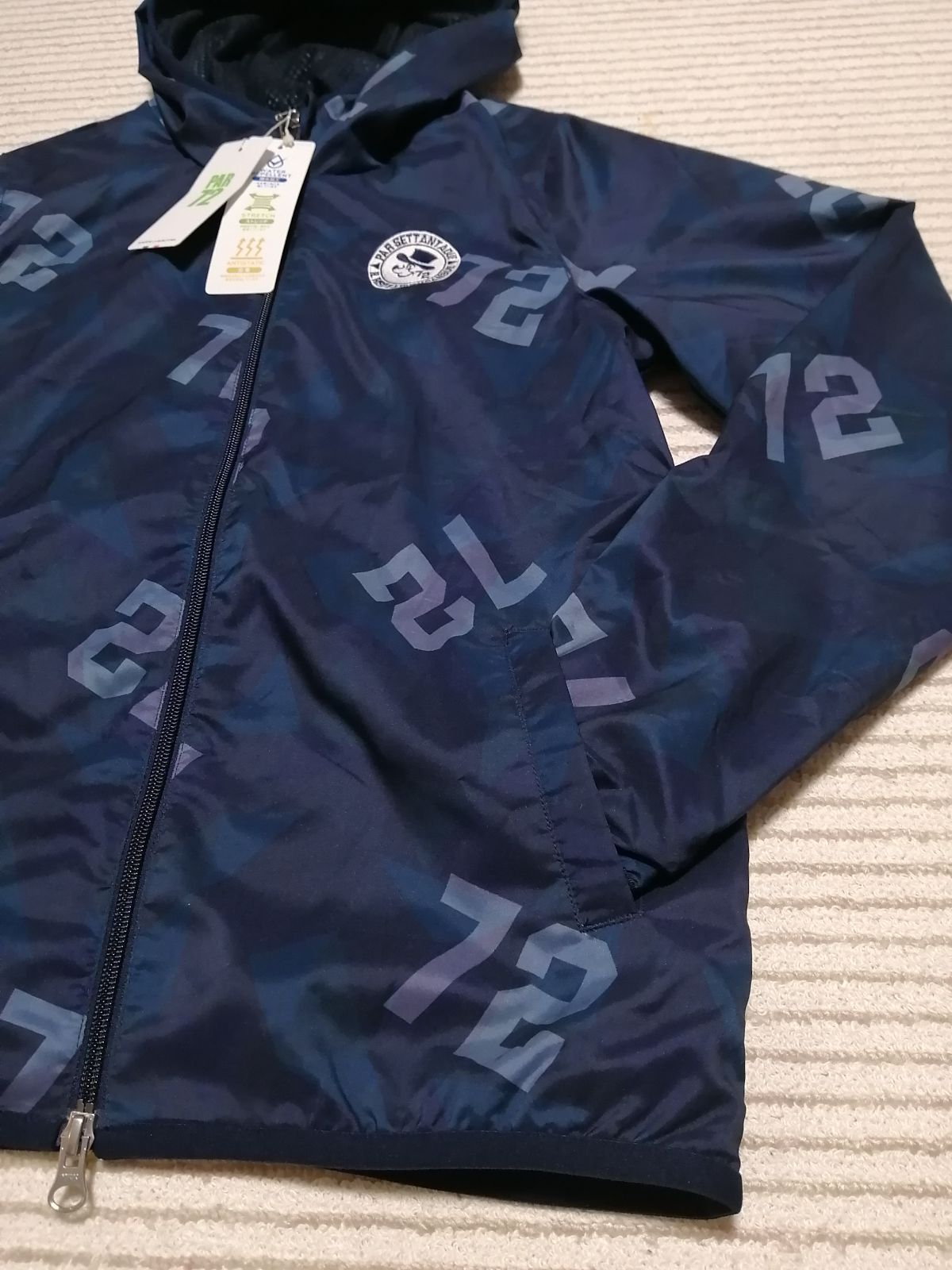 新品　パーセッタンタドゥエ（PAR72） ゴルフウェア レディース ウインド 新品 パーセッタンタドゥエ（PAR72） ゴルフウェア レディース S