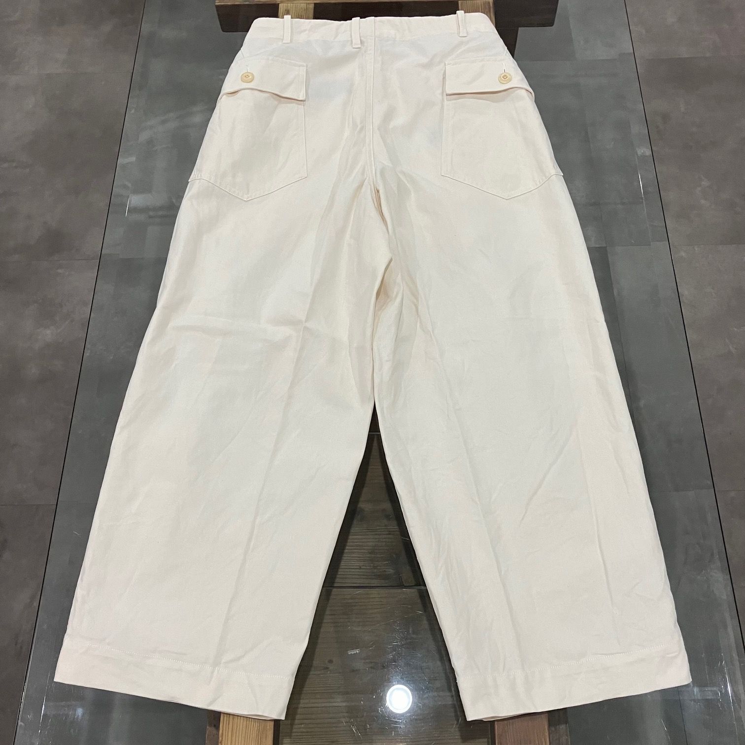 【値下げ】Haver Sack ベージュ ワークパンツ Mサイズ HAVERSACK WOMEN'S