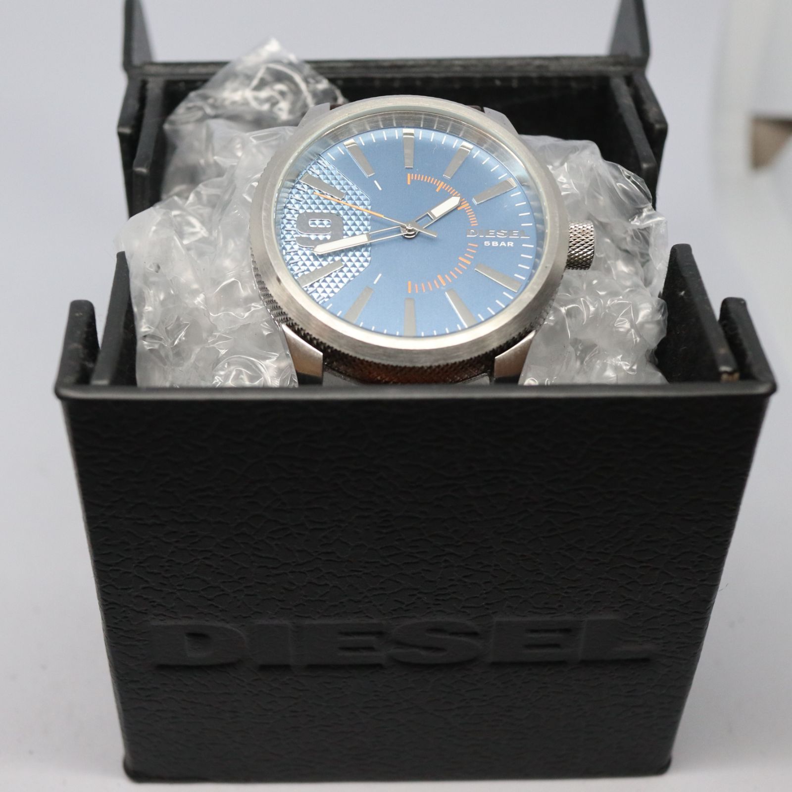 稼働品】DIESEL ディーゼル Rasp ラスプ DZ1804 メンズ 腕時計 ブルー