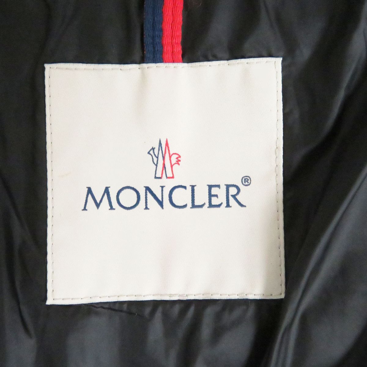 未使用品□23SS MONCLER/モンクレール ALKAP ロゴワッペン ダブル