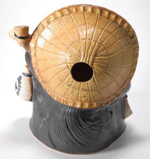 信楽焼 陶器 置物 狸 】 開運狸 11号 新品 （信楽焼・陶器・狸