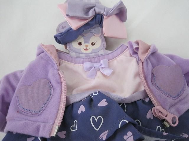 ディズニー ステラルー ハートウォーミングデイズ ぬいぐるみ コスチューム 衣装 チェック柄がかわいいコスチュームセット！東京ディズニーシー