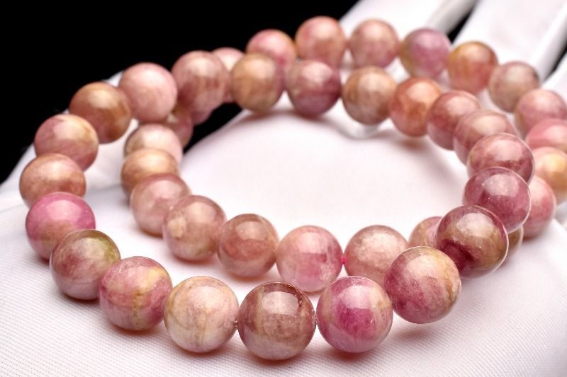希少 ウォーターメロントルマリン 9mm ブレスレット 1個売り