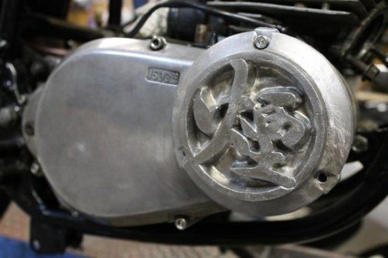 スズキ GT380 初期後期共通 ポイントカバーダイナモカバーセット