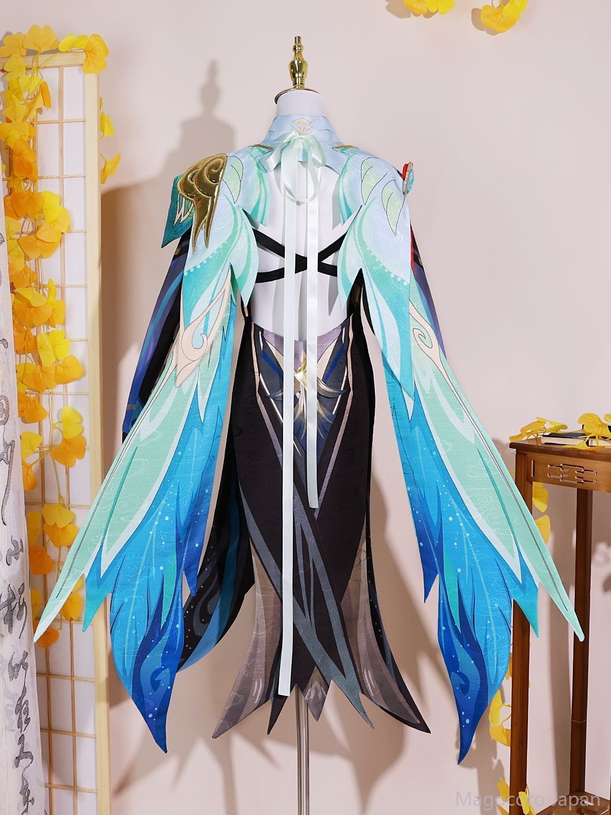 COSPLAY原神閑雲二次元コスチュームセット留雲借風真君ゲームアニメ申鶴女性用