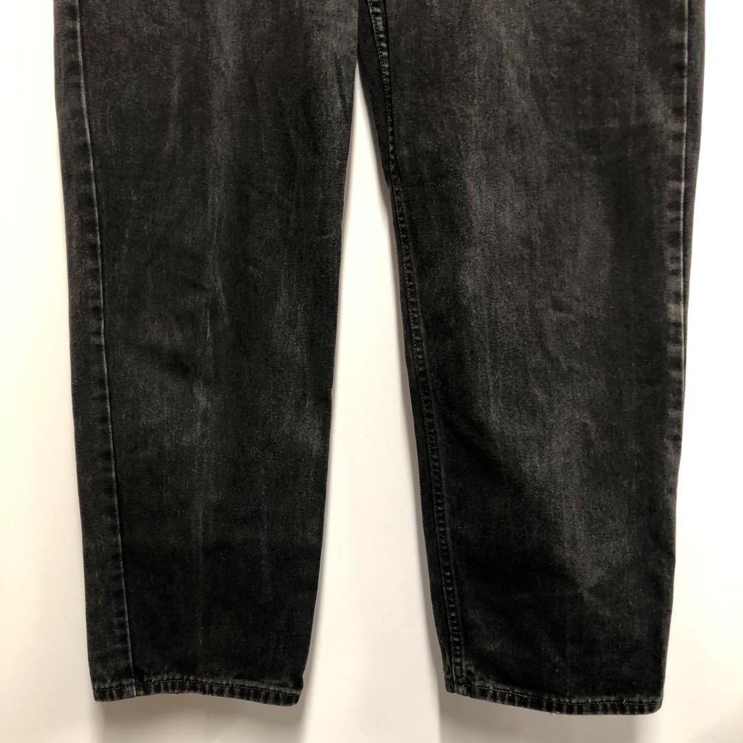 Levi's550 W40L30 00s USA製 ブラックデニム L パンツ 00sリーバイス