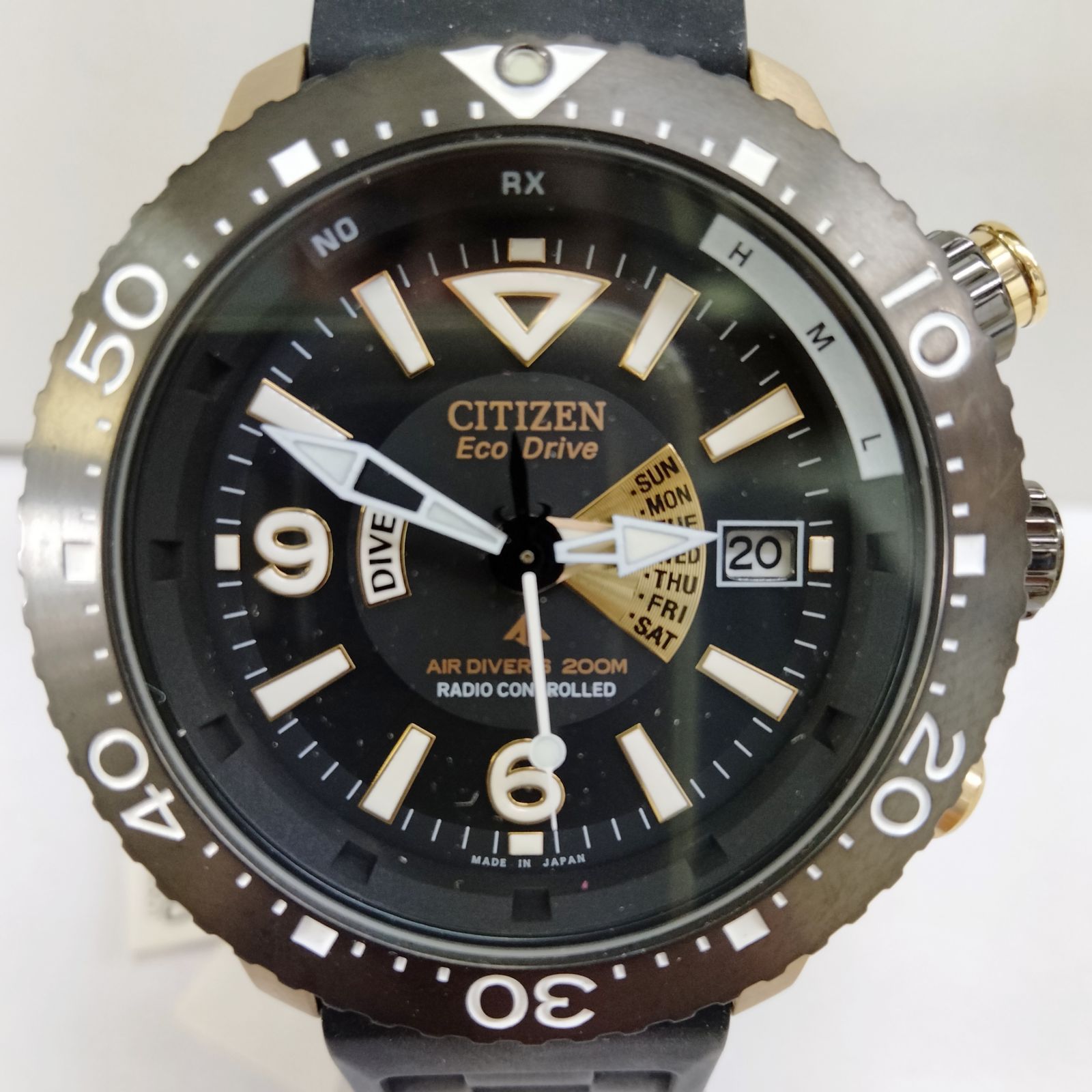 最終値下げ！激レア Citizen プロマスター ダイバー 電波ソーラー ゴールド PMD56-2983 IBG 未使用 美品 - メルカリ