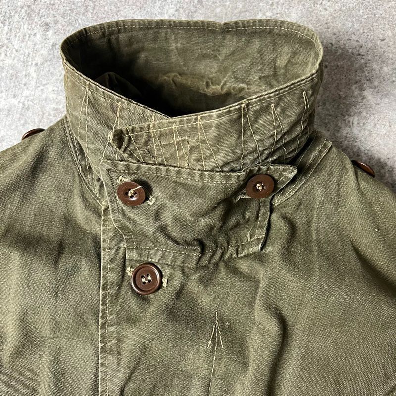 ミリタリーフィールドジャケット（オランダビンテージ放出品） 50s オランダ軍 実物 フィールド ジャケット / 50年代
