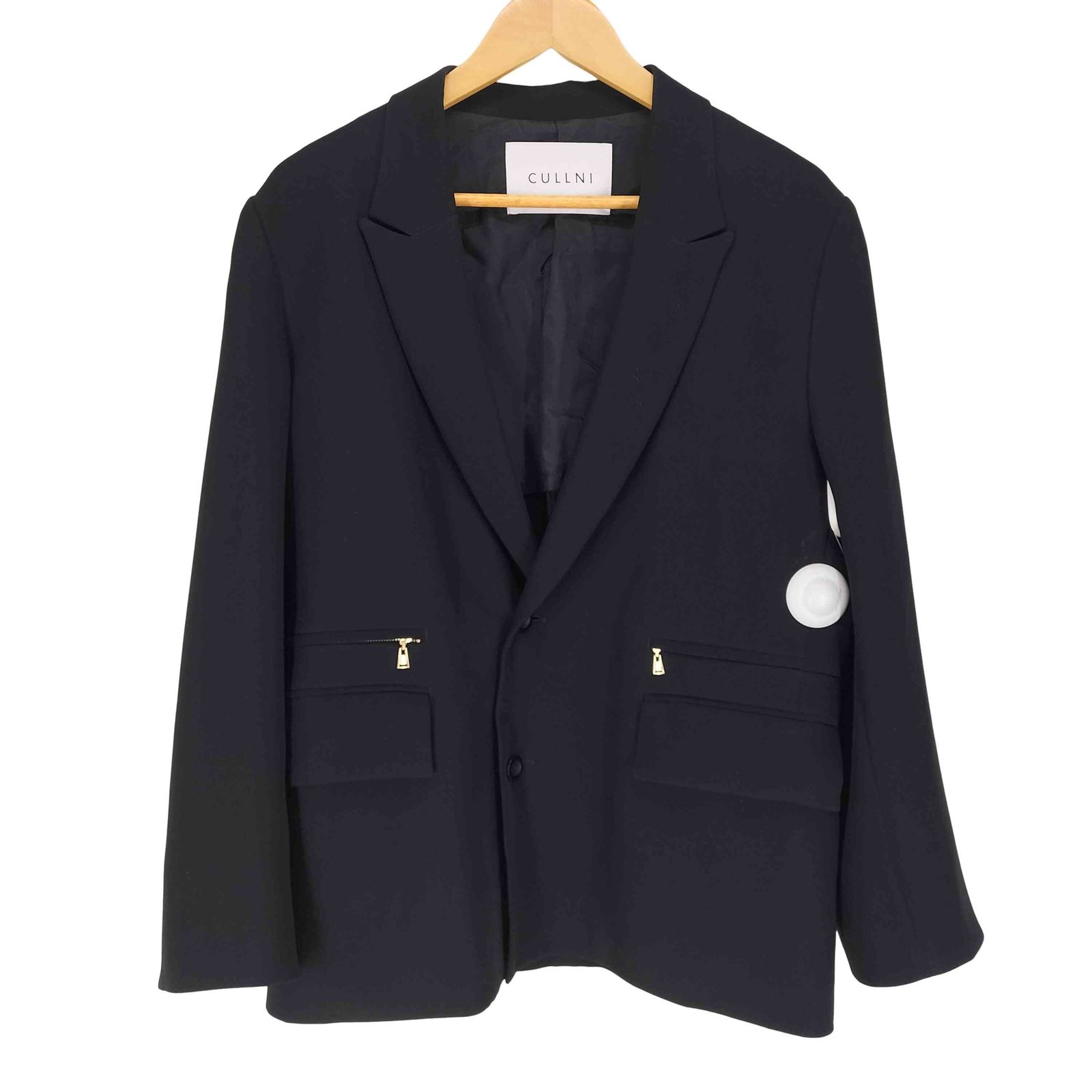 クルニ CULLNI 24SS Double Satin Zip Pocket Tailored Jacket メンズ