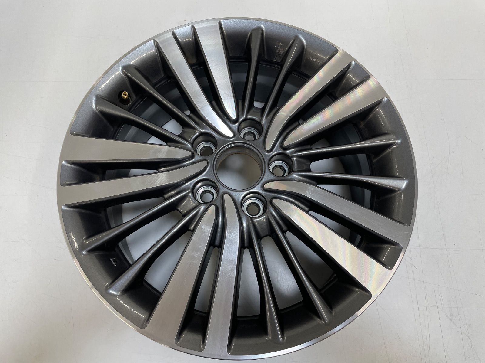 品 17インチ ２本のみ T6A17070C ホンダオデッセイ 純正ホイール リム幅6.5 オフセット55mm