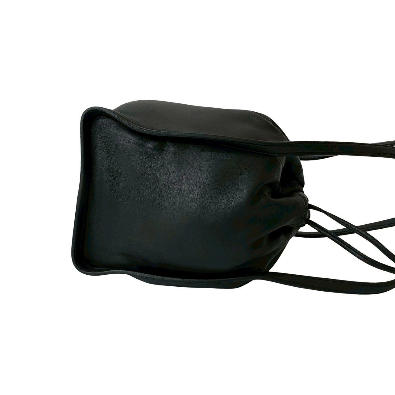 極 美品 希少品 LOEWE ロエベ ロゴ 型押し ナッパ レザー 本革