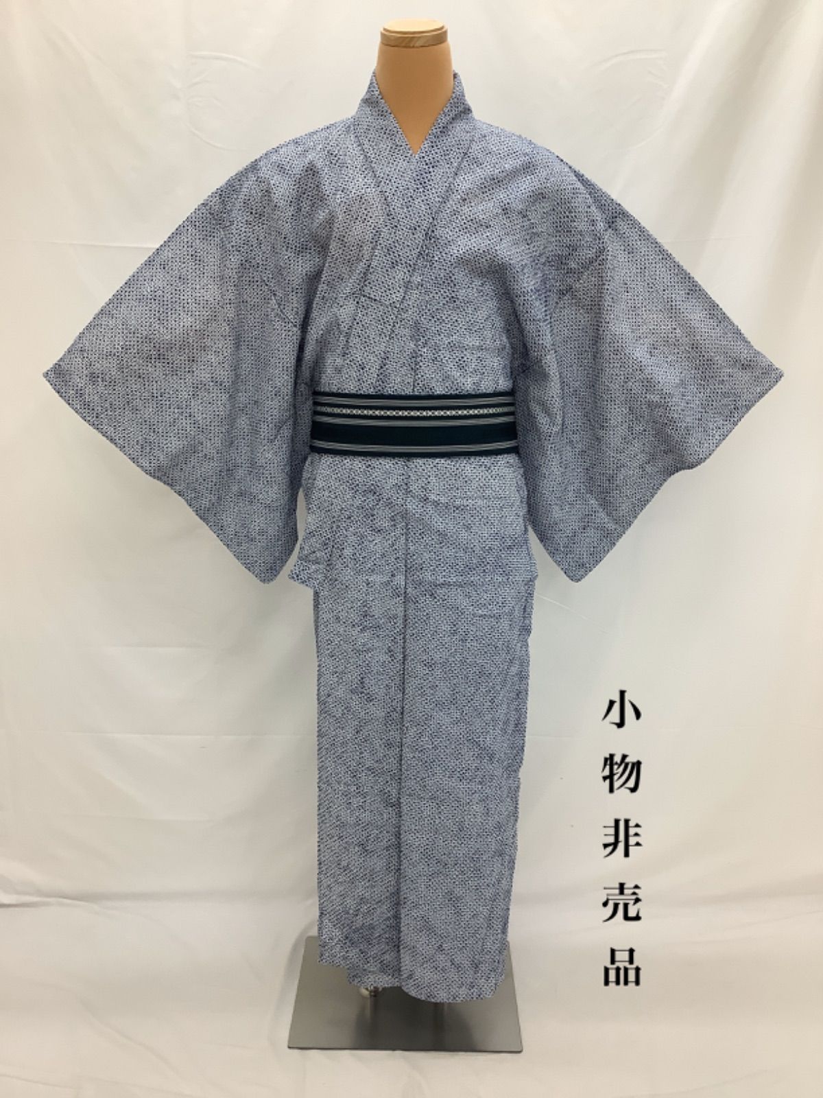 B しつけ付　未使用　有松絞り　綿　浴衣　反物　メンズ　本染　シンプル　湯のし前 楽天市場】＜夏物SALE5％オフ＞※お仕立て代込※浴衣 有松絞り 本