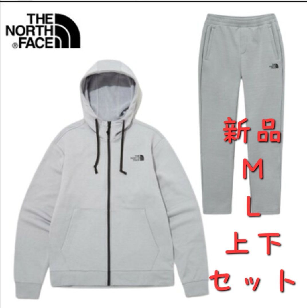 THE NORTH FACEホワイトレーベル海外限定 ノースフェイスメンズジャージ日本未発売 ジップアップアウター韓国新品タグ付き アウター人気セット新品 セットアップジップアップ