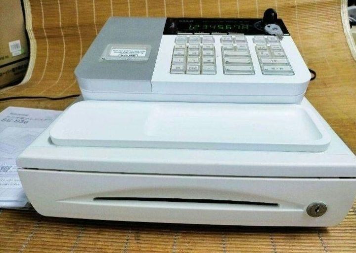 Amazon.co.jp: カシオ レジスター 8部門 小型ドロア SE-S30-WE