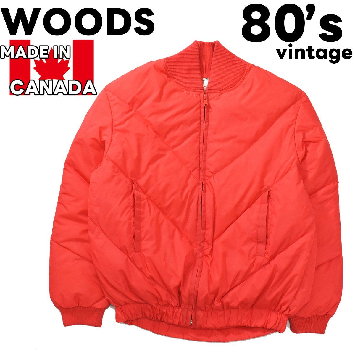 woods arctic canada ダウンジャケット 赤