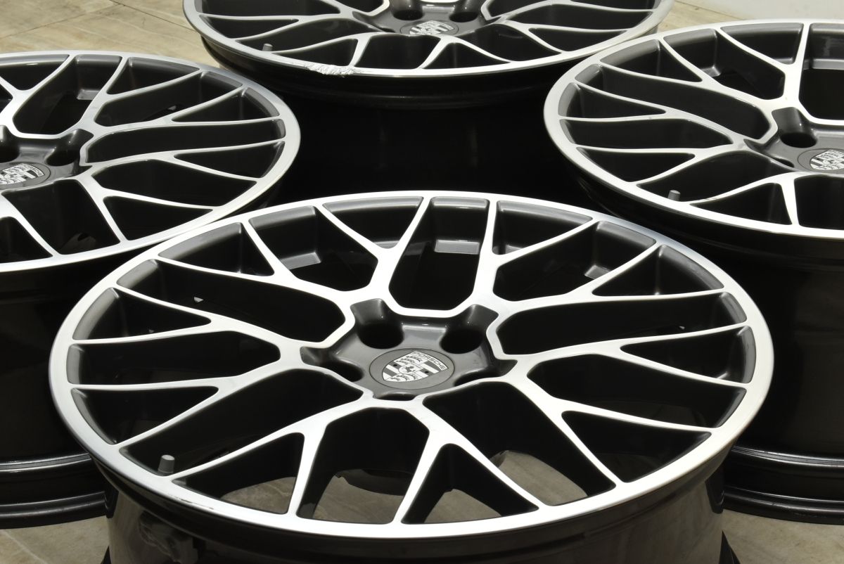 正規品 ポルシェ マカン 純正 20in 9J 26 10J 19 PCD112 4本セット RSスパイダー 品番 95B601025BF|95B601025BG ノーマル戻し 交換用に