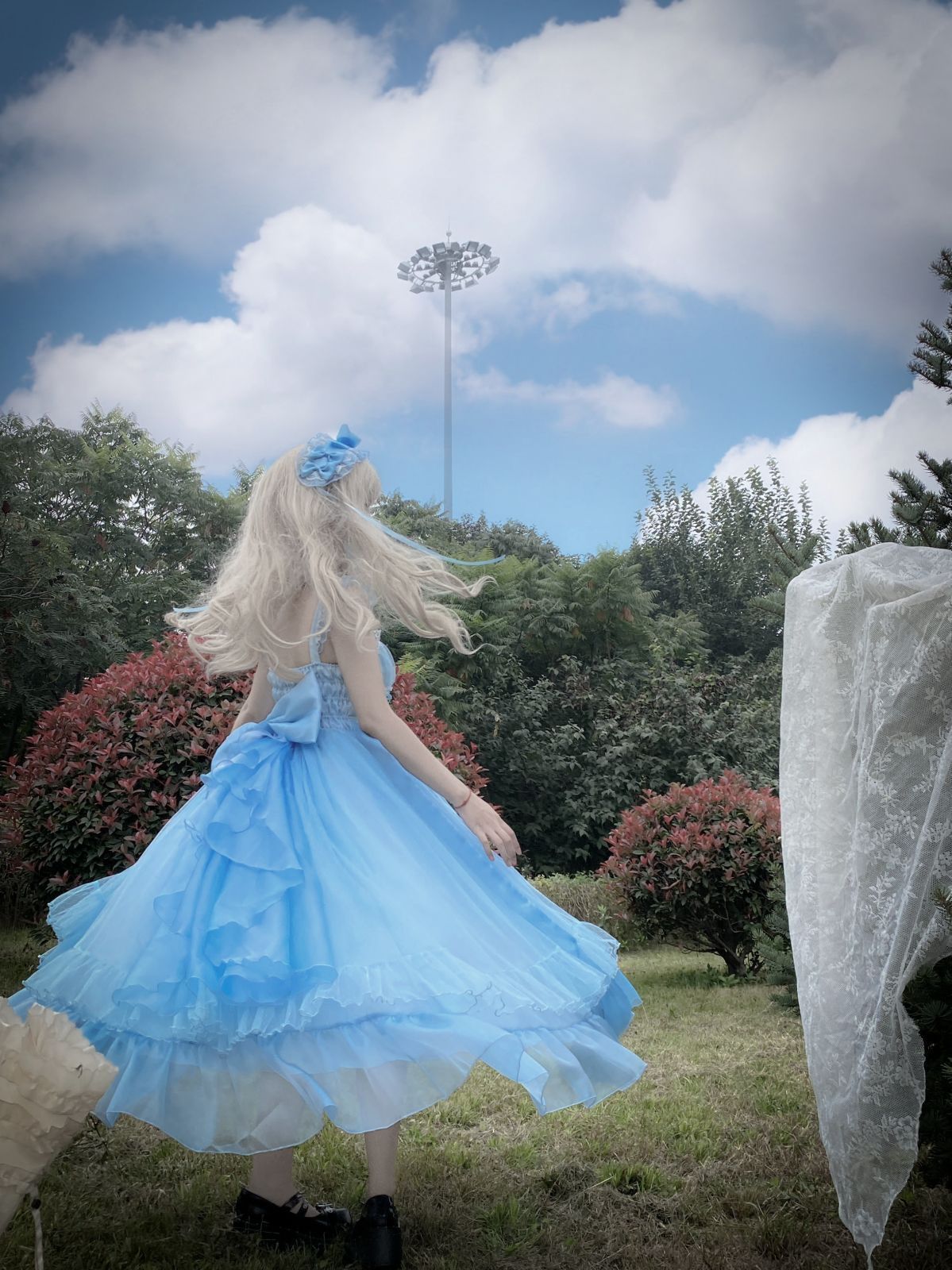 豪華リボン フリルたっぷり