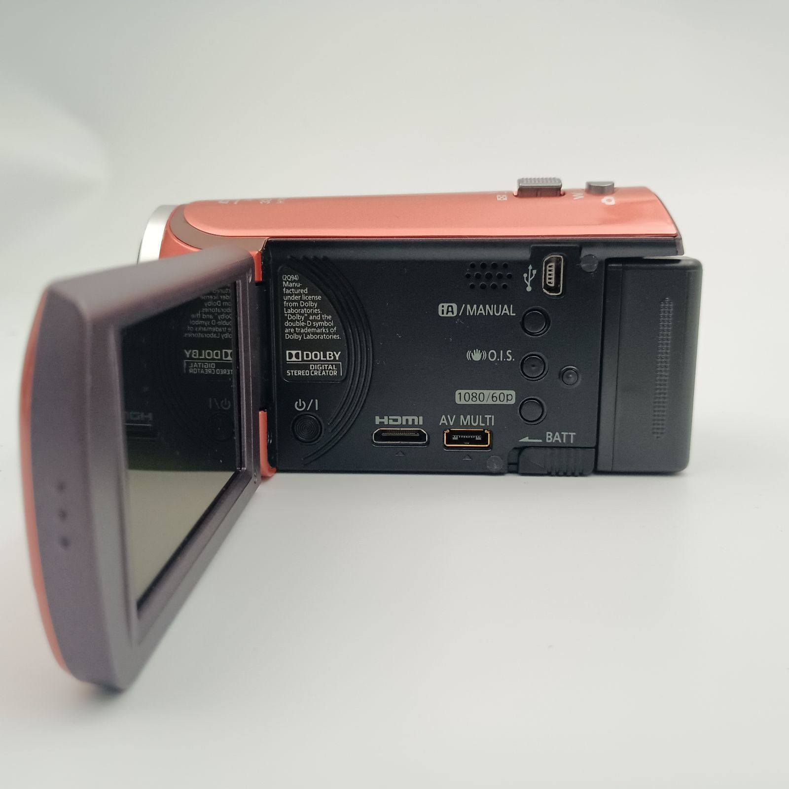 PANASONIC HC-V300M FULL HD VIDEO CAMERA BROWN Pink デジタル