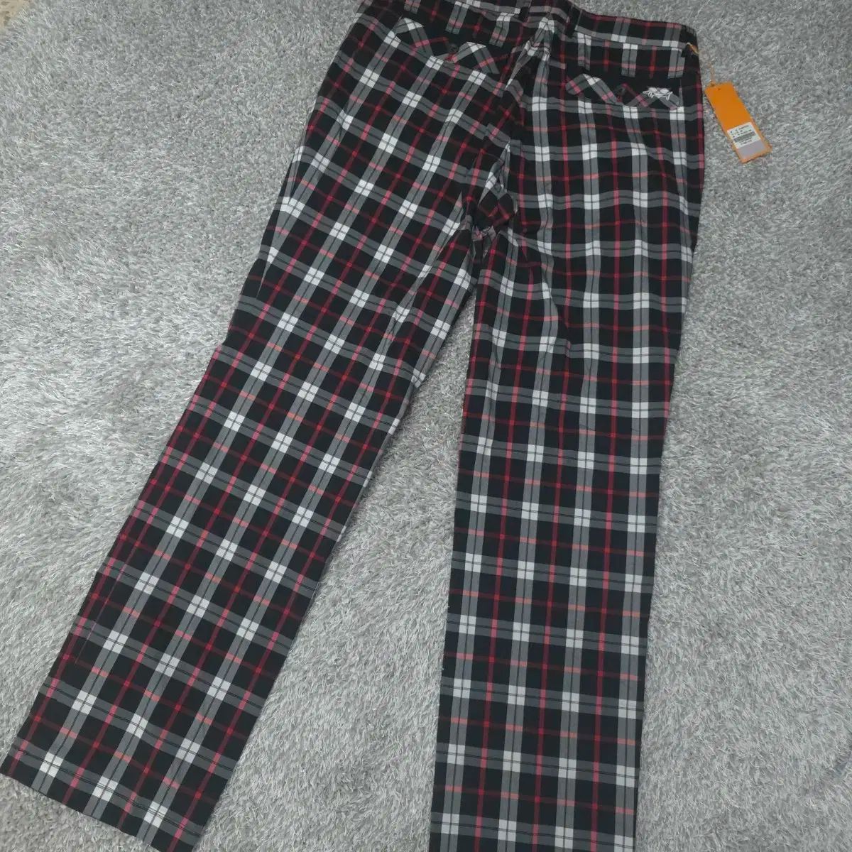 LOUIS CASTEL ルイカステル チェック柄 ゴルフ パンツ 86