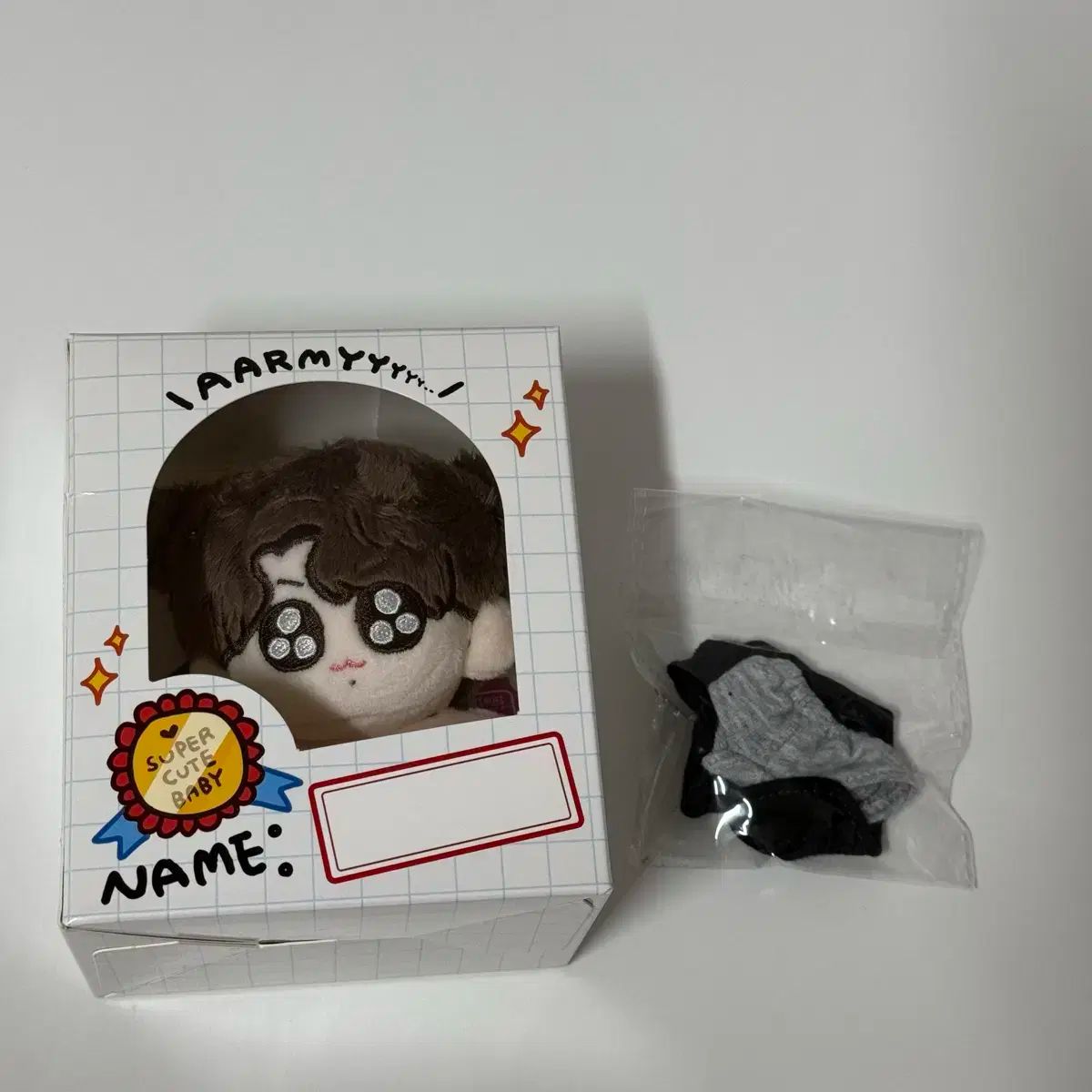 【雷市場（ポンジャン）商品韓国直送】 ジョングク(JUNGKOOK・JK・グク) ジョングク ぬいぐるみ 単純開封 人形 ぬいぐるみ ぬい