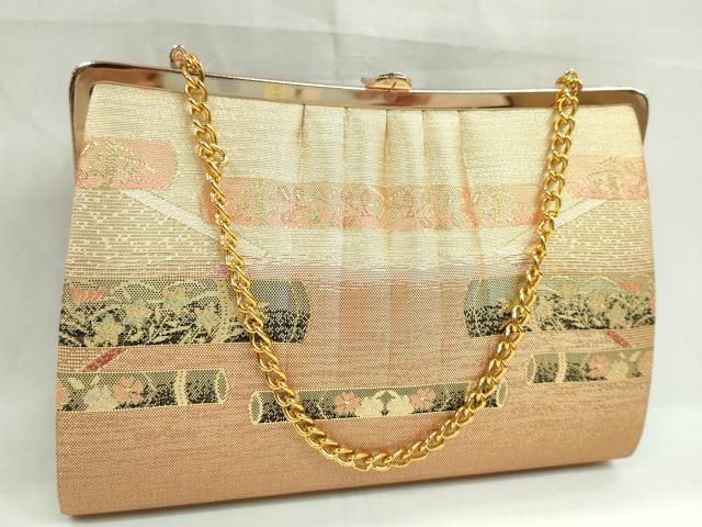 和装バック 平和屋着物○和装小物 和装バッグ2点セット ハンドバッグ ライン