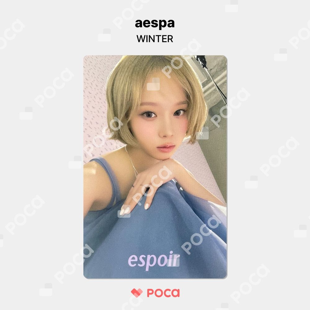 aespa ウィンター トレカ エスポワール 公式 トレカ - メルカリ