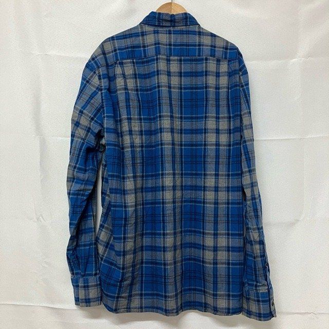 NN131 J.Crew L アメリカ古着 コットン 胸ポケット チェック柄