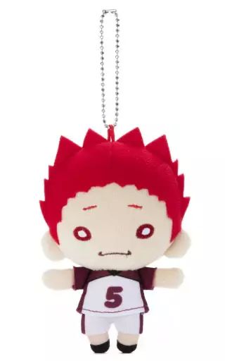 キーホルダー マスコット キャラクター 天童覚 にとたん ボールチェーン付ぬいぐるみ ハイキュー!!