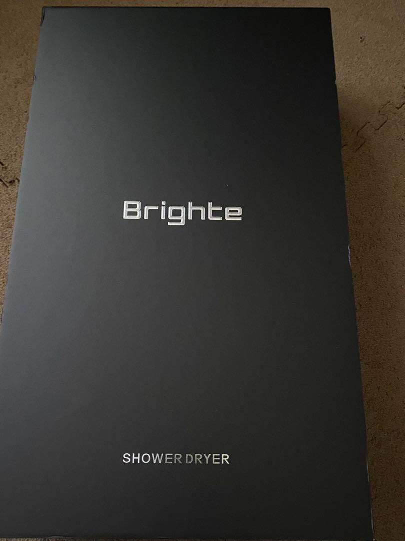 Brighte SHOWER DRYER ブラック 美品 Brighte SHOWER DRYER