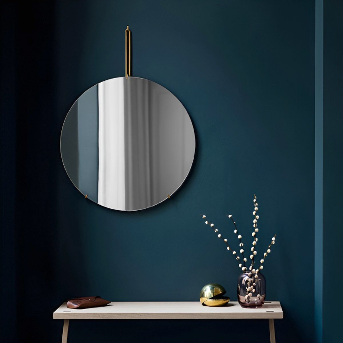鏡 壁掛け ウォールミラー 丸 WALL MIRROR 北欧 壁掛けミラー 洗面台