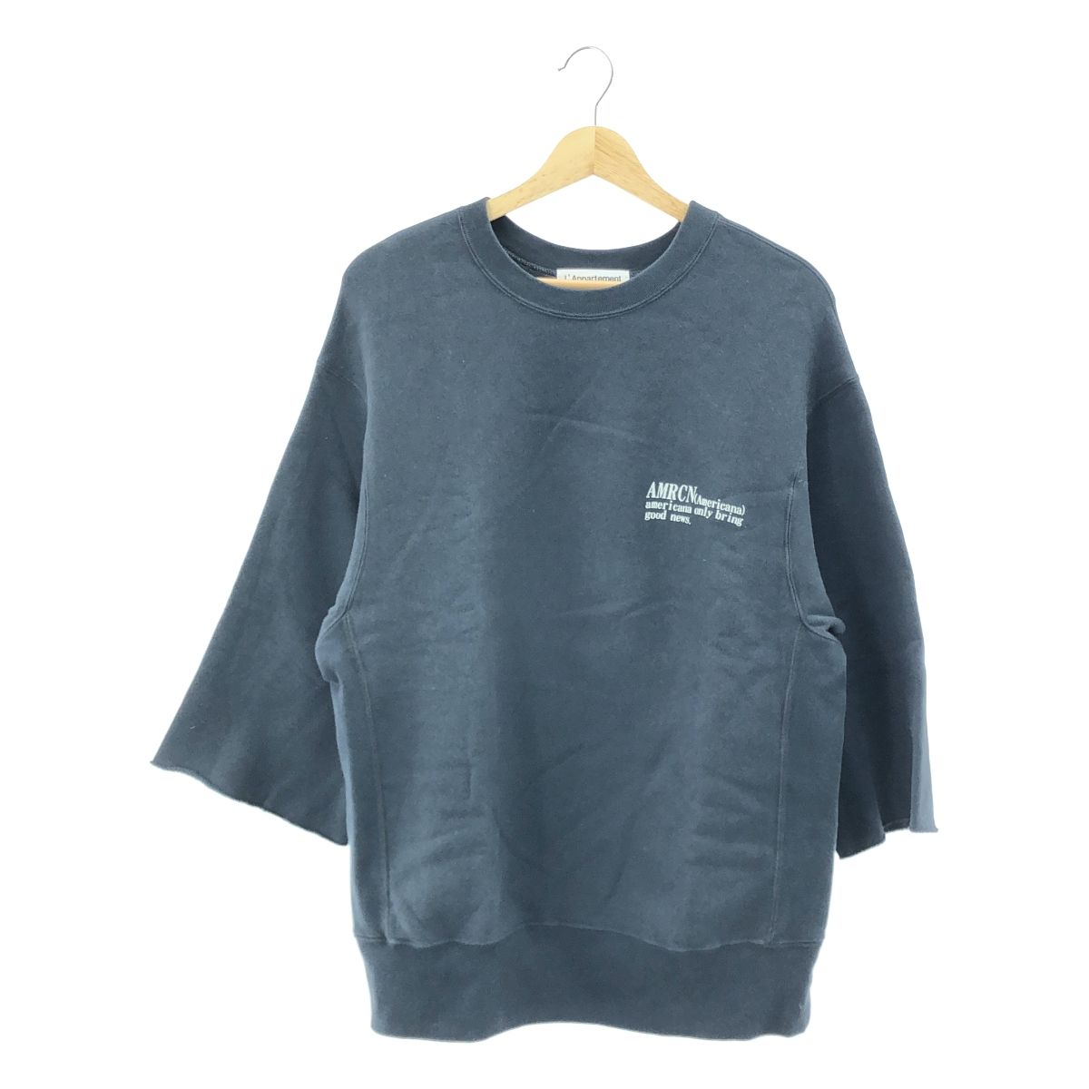 美品☆アパルトモン☆AMERICANA CREW NECK SWEATスウェット L
