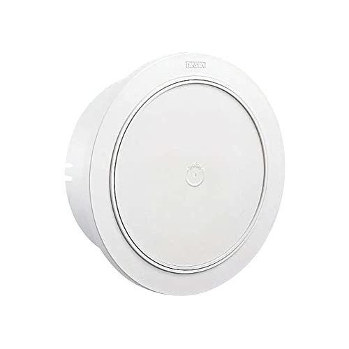 キョーワ150内径φ152適用 ナスタ 屋内換気口 プッシュ式丸型レジスター シルバーグレー KS-8630PR-SG 1個