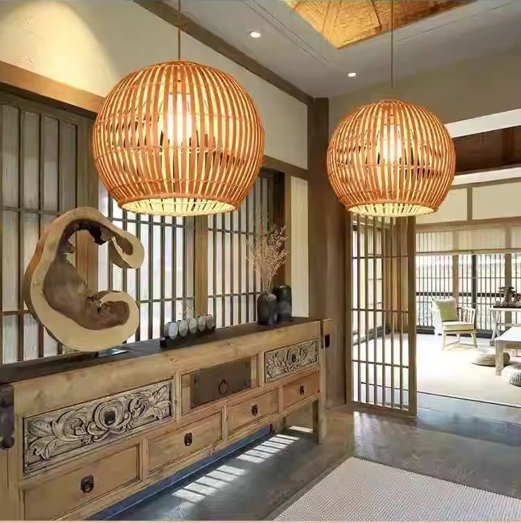 竹編み ボール型