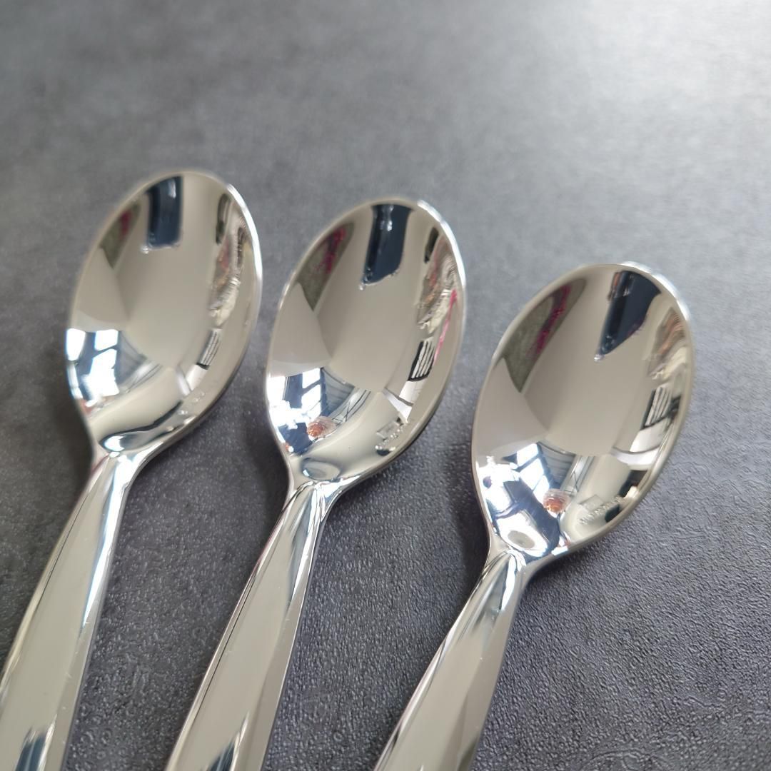 希少 美品 クリストフル ドロップ コーヒースプーン 3点 希少 美品