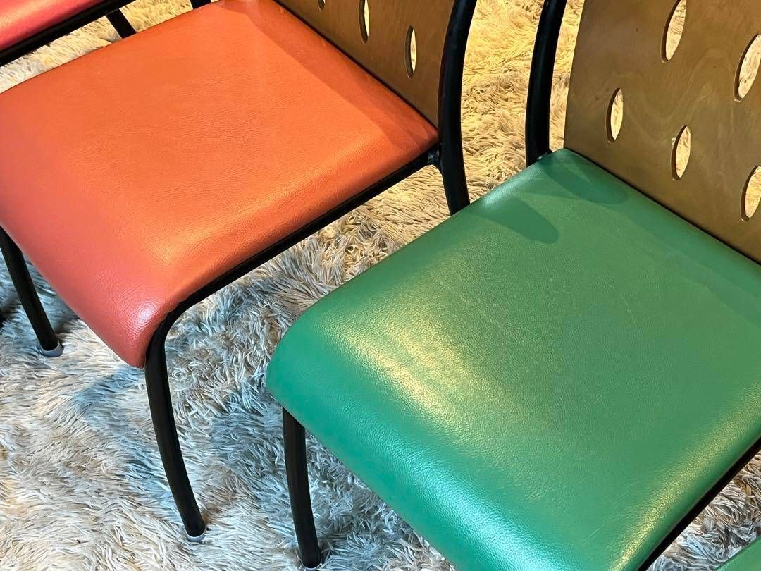 CRES クレス　スタッキングチェア　シティ系　ビンテージ　ポップ　RZ CRES クレス スタッキングチェア シティ系 ビンテージ ポップ RZ