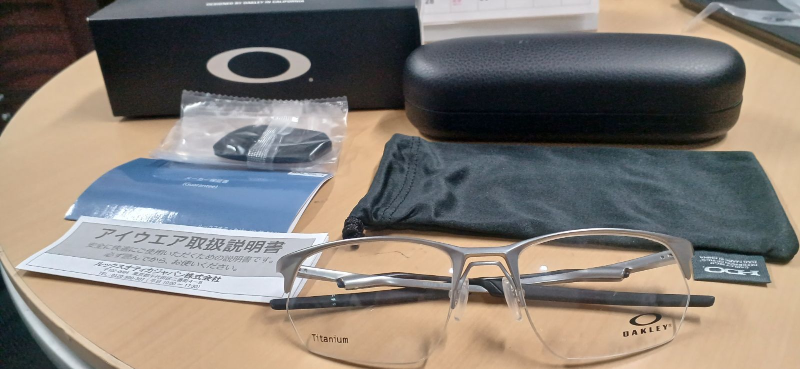 オークリー メガネ ox5152 56サイズ 調整 なノーズパッド OAKLEY WIRE TAP 2.0