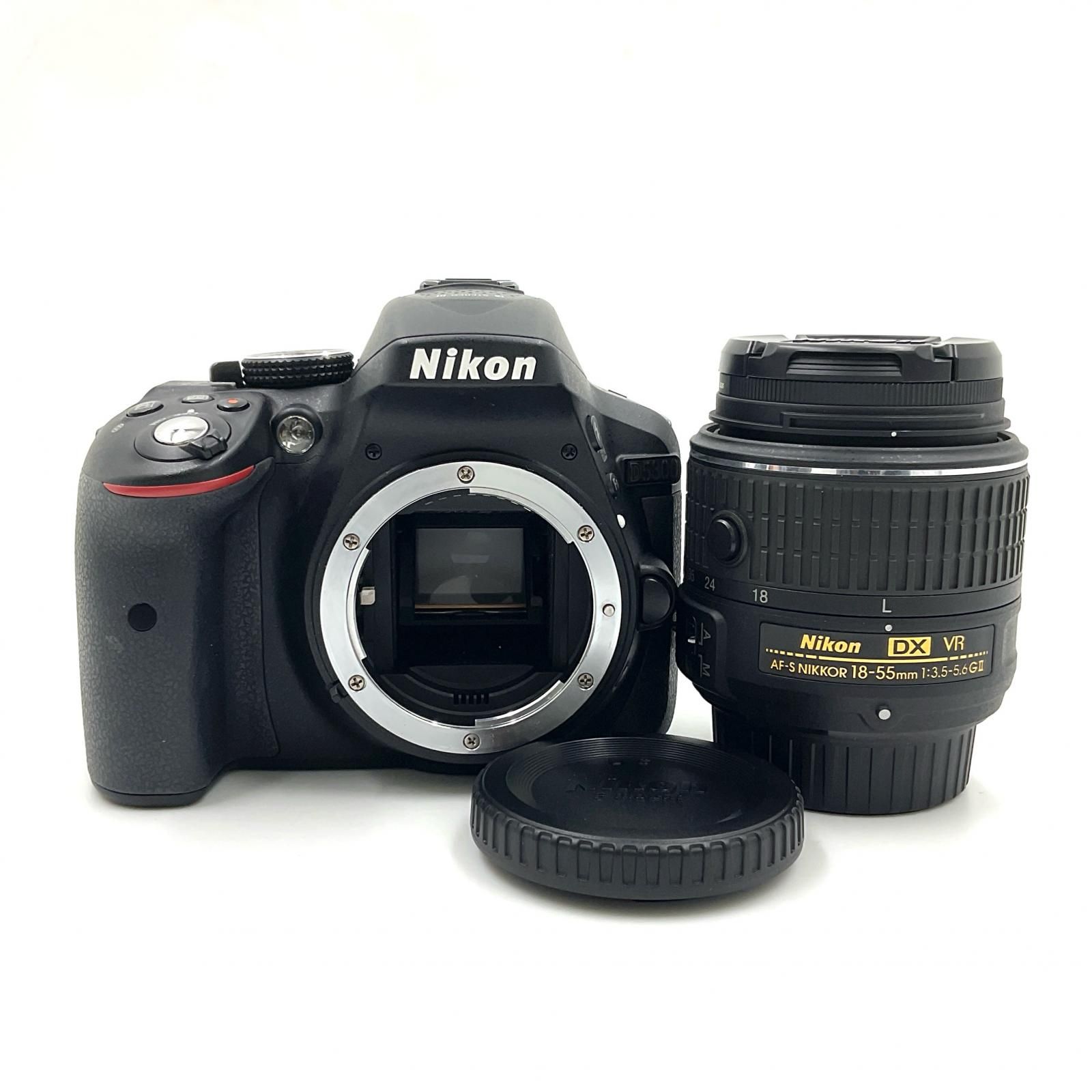 全額返金保証】【最速発送】Nikon デジタル一眼 D5300 18-55 VR II  