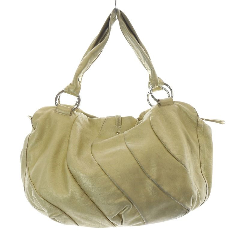 セリーヌ CELINE ハンドバッグ トートバック レザー ゴールド色