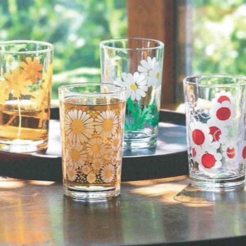 コップ グラス アデリアレトロ ガラス製 200ml 4種類セット