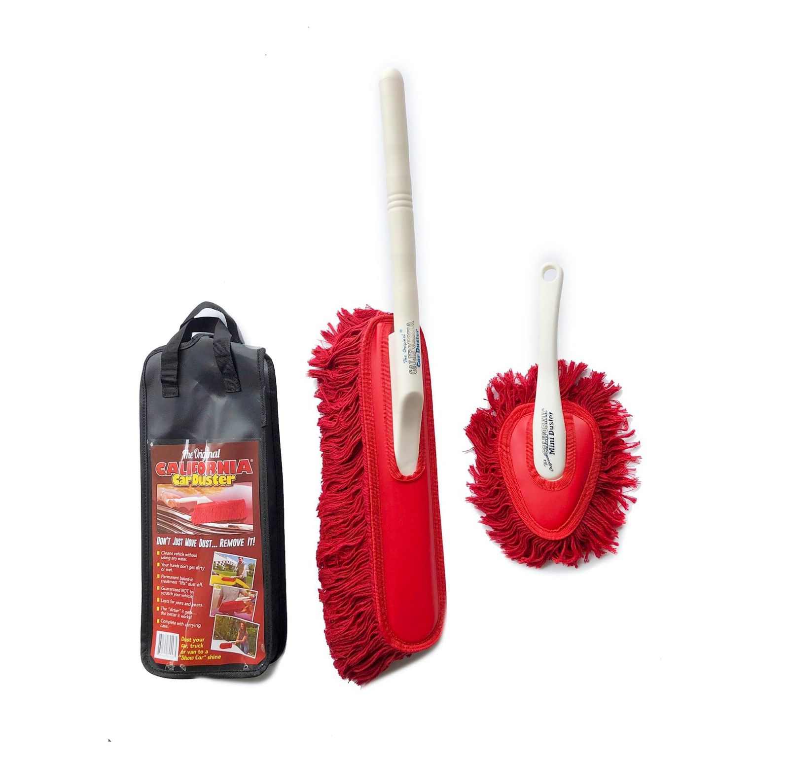 (1) - California Car Duster 62445 Detailing Kit with Plastic Handle