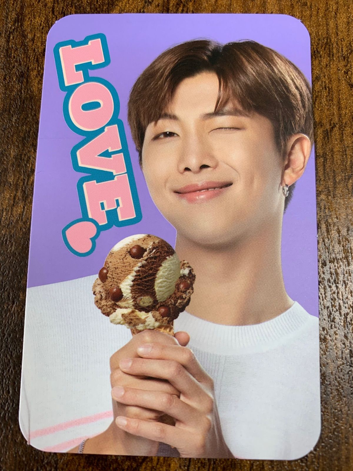 BTS サーティーワン トレカ BTS バスキンロビンス サーティワン トレカ フォトカード