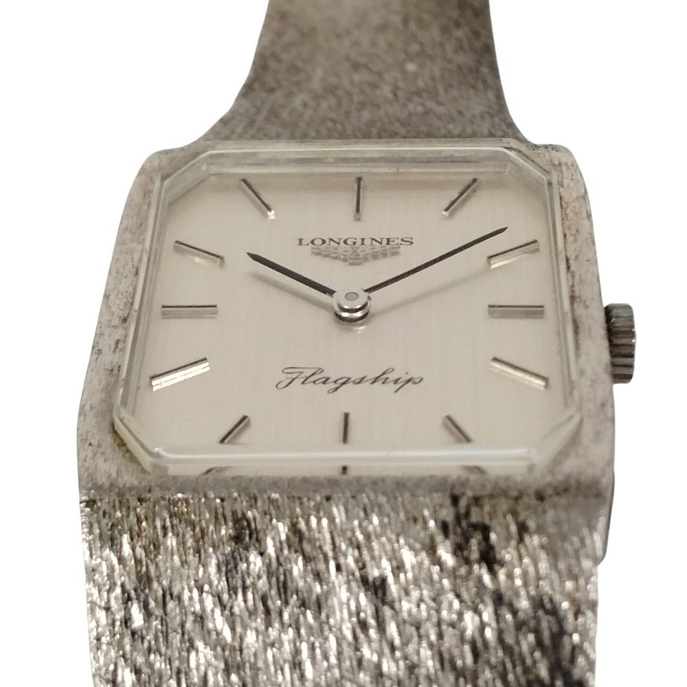 Longines 腕時計 シルバー LONGINES ロンジン フラッグシップ 腕時計 シルバー 正規品 / C580