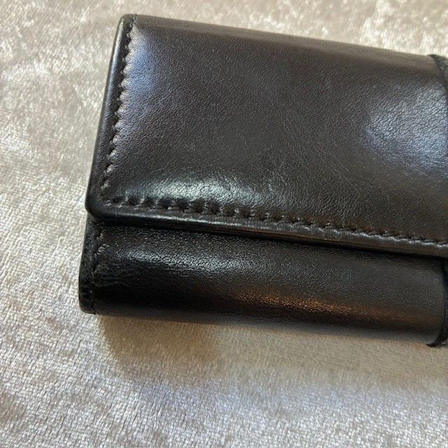 ✨美品　✨グッチ　インターロッキング　GG シマレザー　6連キーケース　ブラック グッチ GUCCI GGシマレザー ブラックレザー6連キーケース