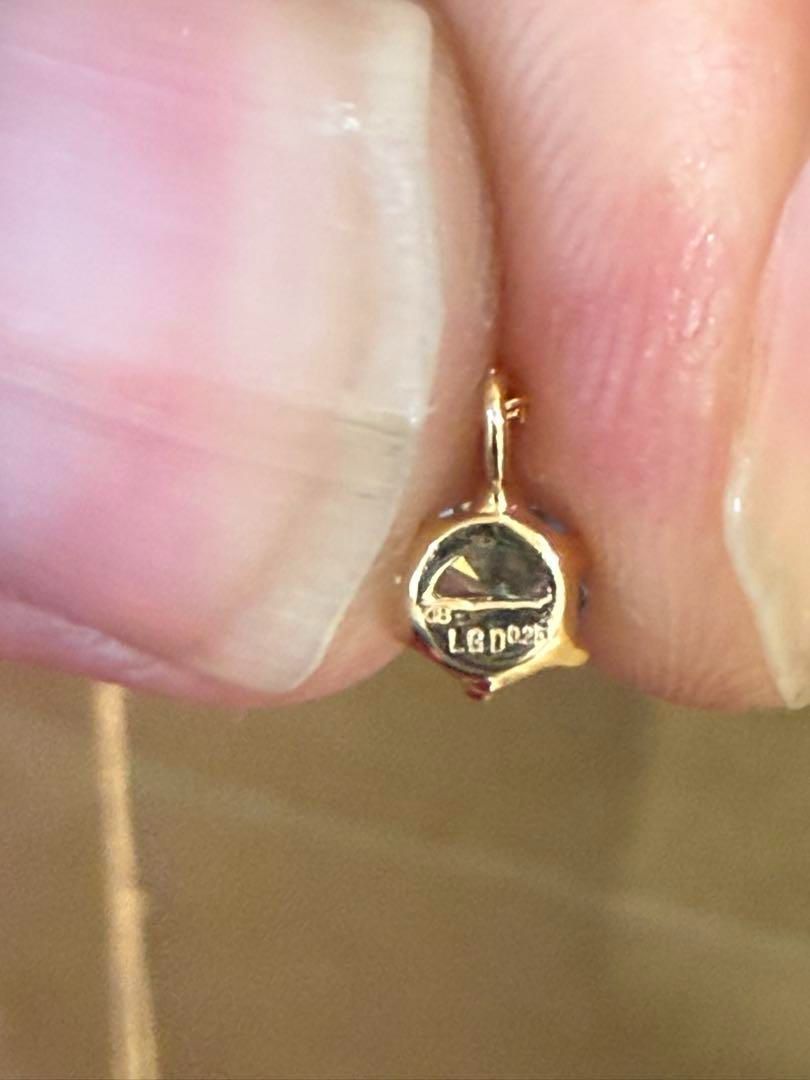 新品】K18ラボグロウンブルーダイヤペンダント 0.25ct - メルカリ