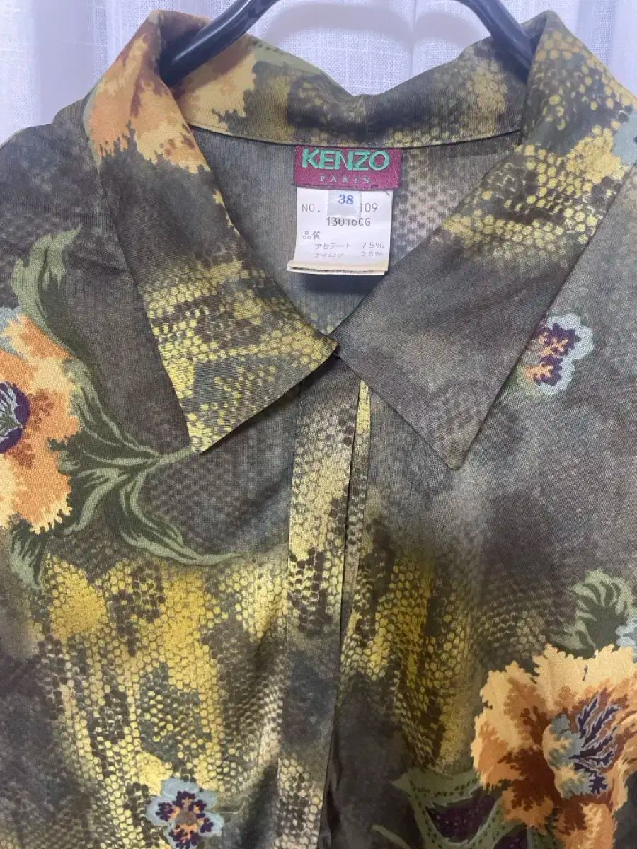 KENZO ケンゾー フラワーシャツ