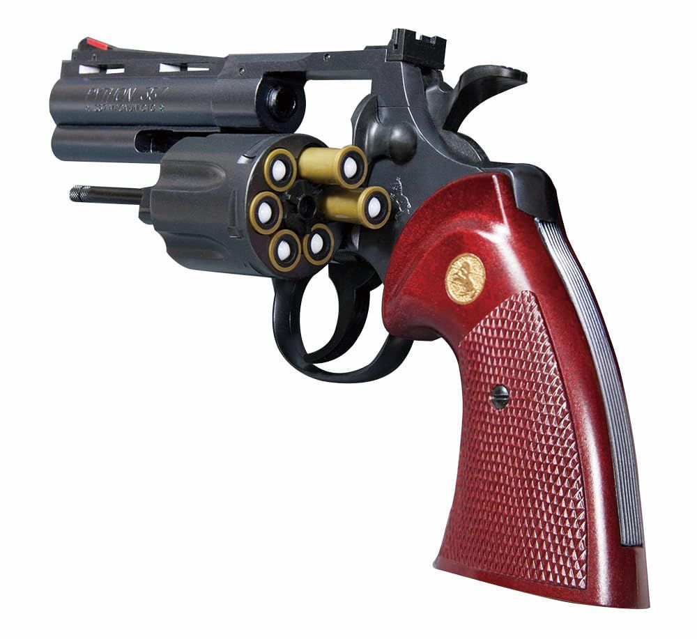 クラウンモデル ホップアップ エアリボルバー No.24 コルト パイソン 4