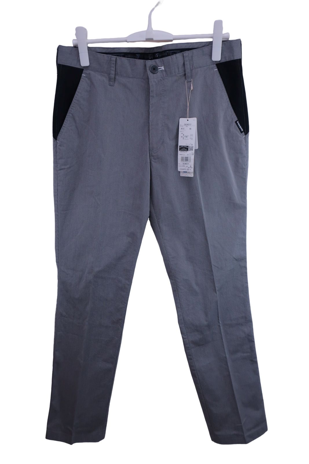 【未使用品】le coq sportif(ルコックスポルティフ) パンツ グレー系 メンズ 85 QG8017 ゴルフ用品 2412-0329 新品